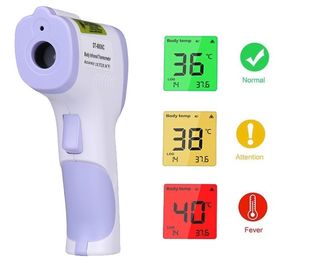 Do CE de FDA do ISO da clínica da testa do termômetro termômetro infravermelho do contato não para o bebê