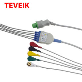 O IEC em volta 12 do ohm 5 do Pin 10K conduz o cabo do elétrodo de Ecg