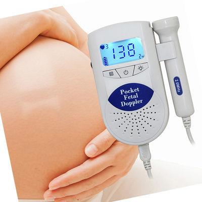 Monitor de coração portátil Fetal ultrassônico do bebê da exposição 2BPM Doppler 2.0MHz de FHR