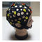 Elétrodo azul da lata das ligações do sensor 20 do chapéu do EEG do tampão médico quente novo do EEG da venda