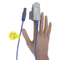 sensor spo2 reusável para o cabo pediatra adulto do sensor do DB 7pin spo2 do grampo 3ft do dedo do monitor paciente de Contec