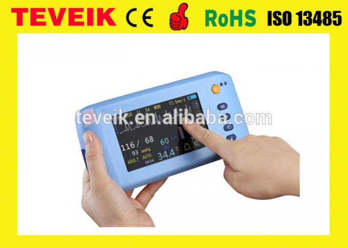 O melhor preço para o monitor paciente dos multiparâmetro Handheld com Multi-para Handheld. Monitor paciente (temperatura de ECG/NIBP/SpO2/PR/PLETH/)