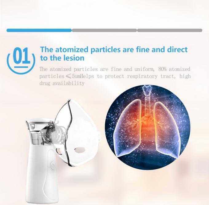 Máquina respiratória muda do Nebulizer do problema de Mini Portable Inhaler Mesh Nebulizer