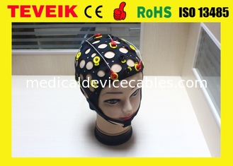 Neurofeedback que separa o chapéu do EEG/tampão, elétrodo do cloreto de prata