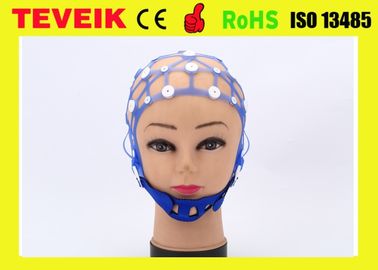Tampão de separação novo sem elétrodos, chapéu médico do EEG de 20 ligações do EEG para o hospital