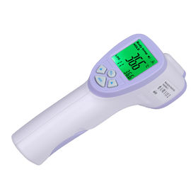 Da testa exame médico infravermelho do sensor de temperatura do termômetro do contato não
