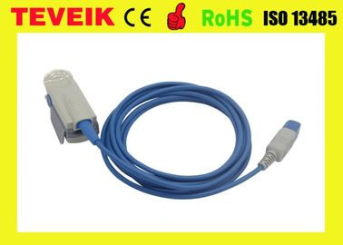Cabo médico do sensor Spo2 de HP M1196A/M1196T para compatível adulto com MP20/MP30/MP40